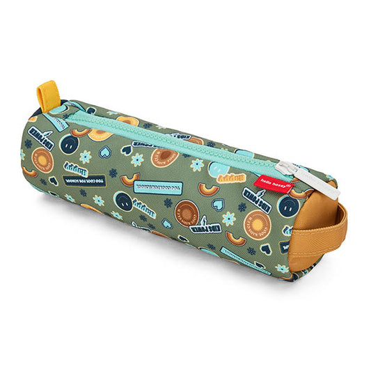kokeretui van hello hossy met smiley print volledig beeld