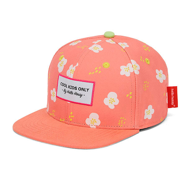Perzikkleurige kinderpet Peachy Bloom van Hello Hossy