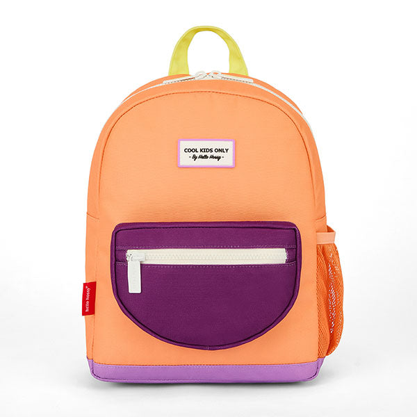 voorzijde rugzak mini peach pop van hello hossy