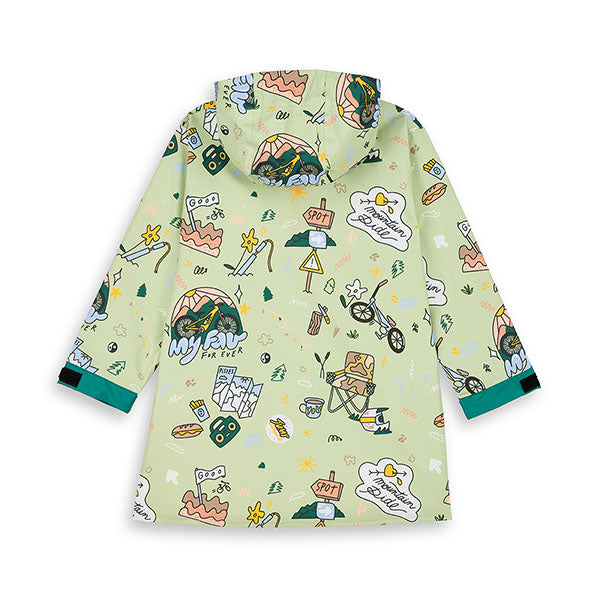 Regen Poncho Mountain Ride