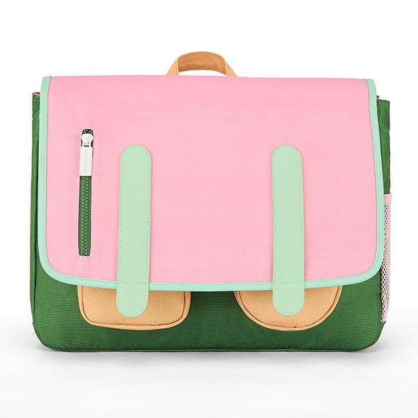 boekentas mini bubblegum met grote vakken van hello hossy