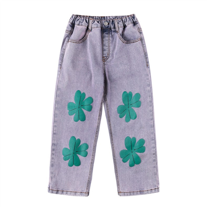 Broek Denim Lucky Clover