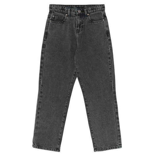 donkergrijze jeans baggy fit madrid voor jongens en meisjes
