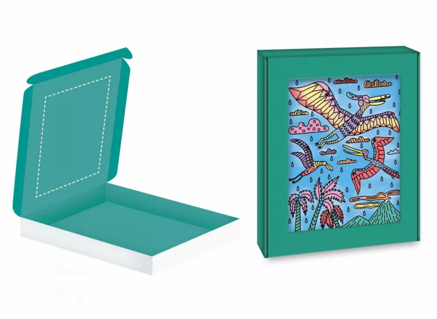 Magic Painting Dinosaurs
