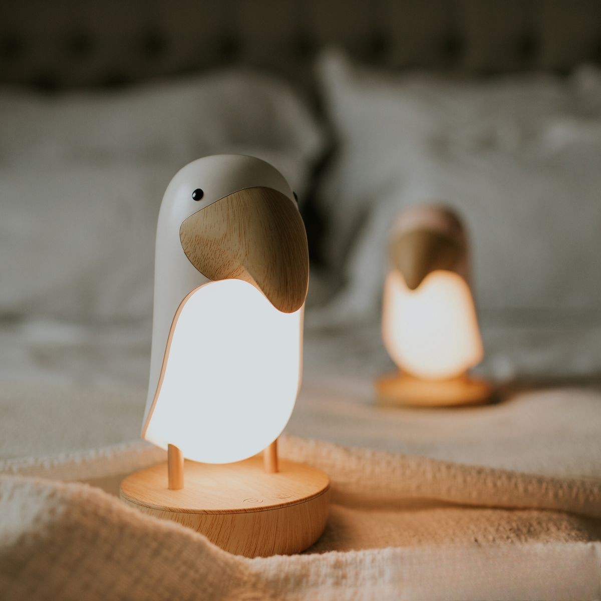 Led Lamp + Bluetooth Speaker Toucan