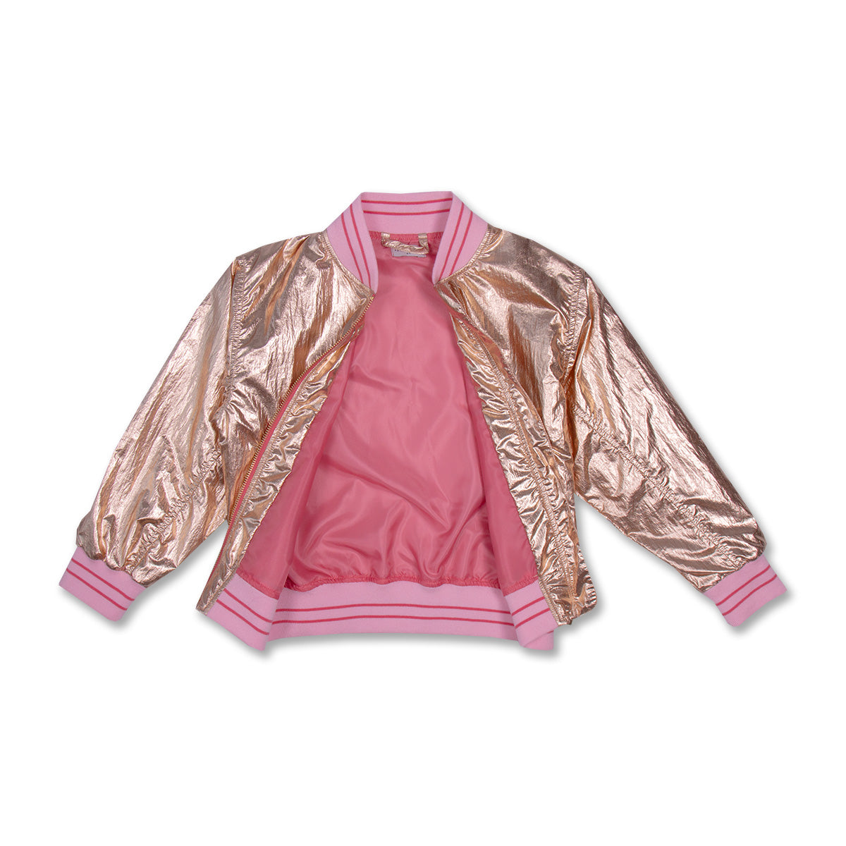 Metalic Jacket Rose Gold