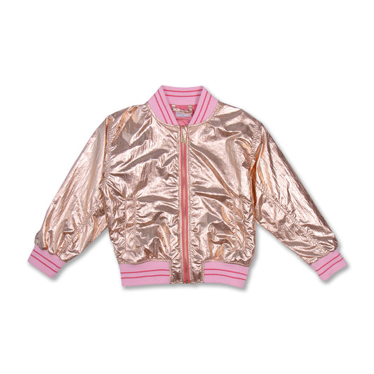 Metalic Jacket Rose Gold