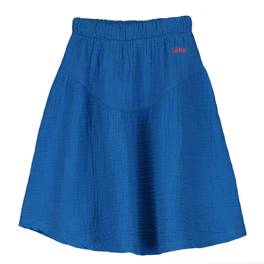 Koningsblauwe halflange tetra kinderrok van Lötiekids