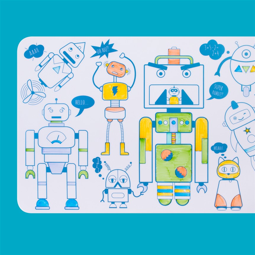 Mini Play Mat Robot