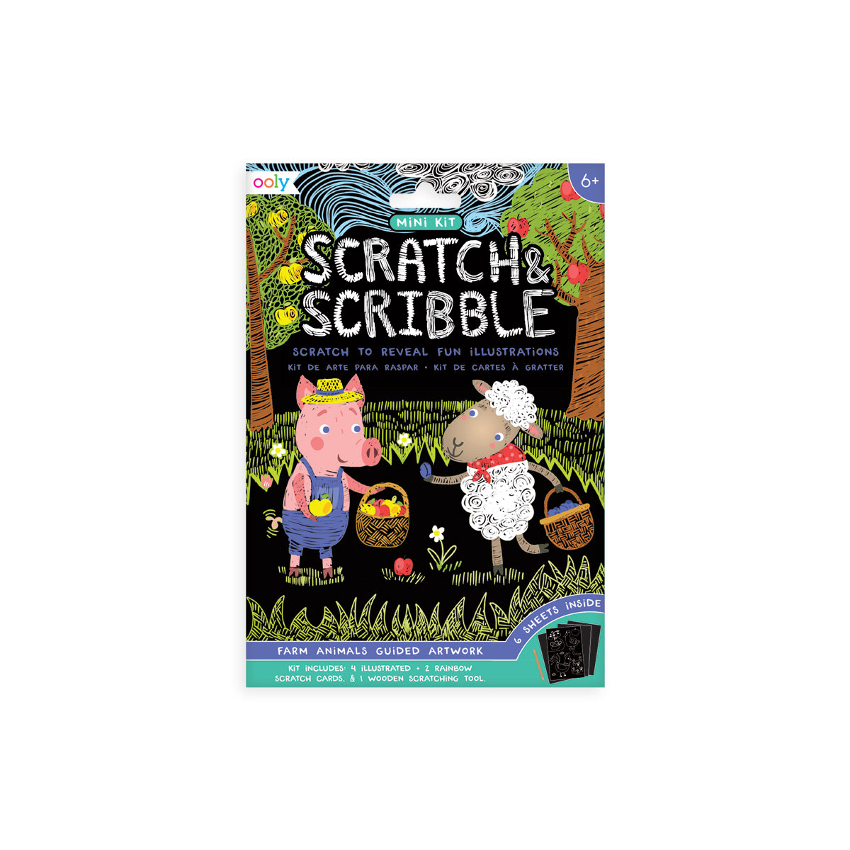 Scratch & Scribble Farm Friends
