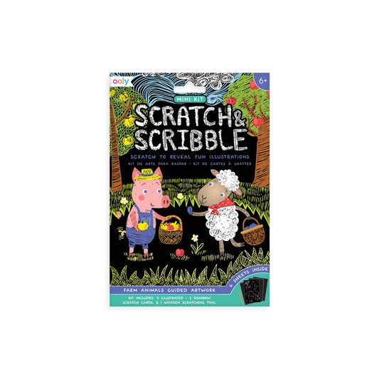Scratch & Scribble Farm Friends