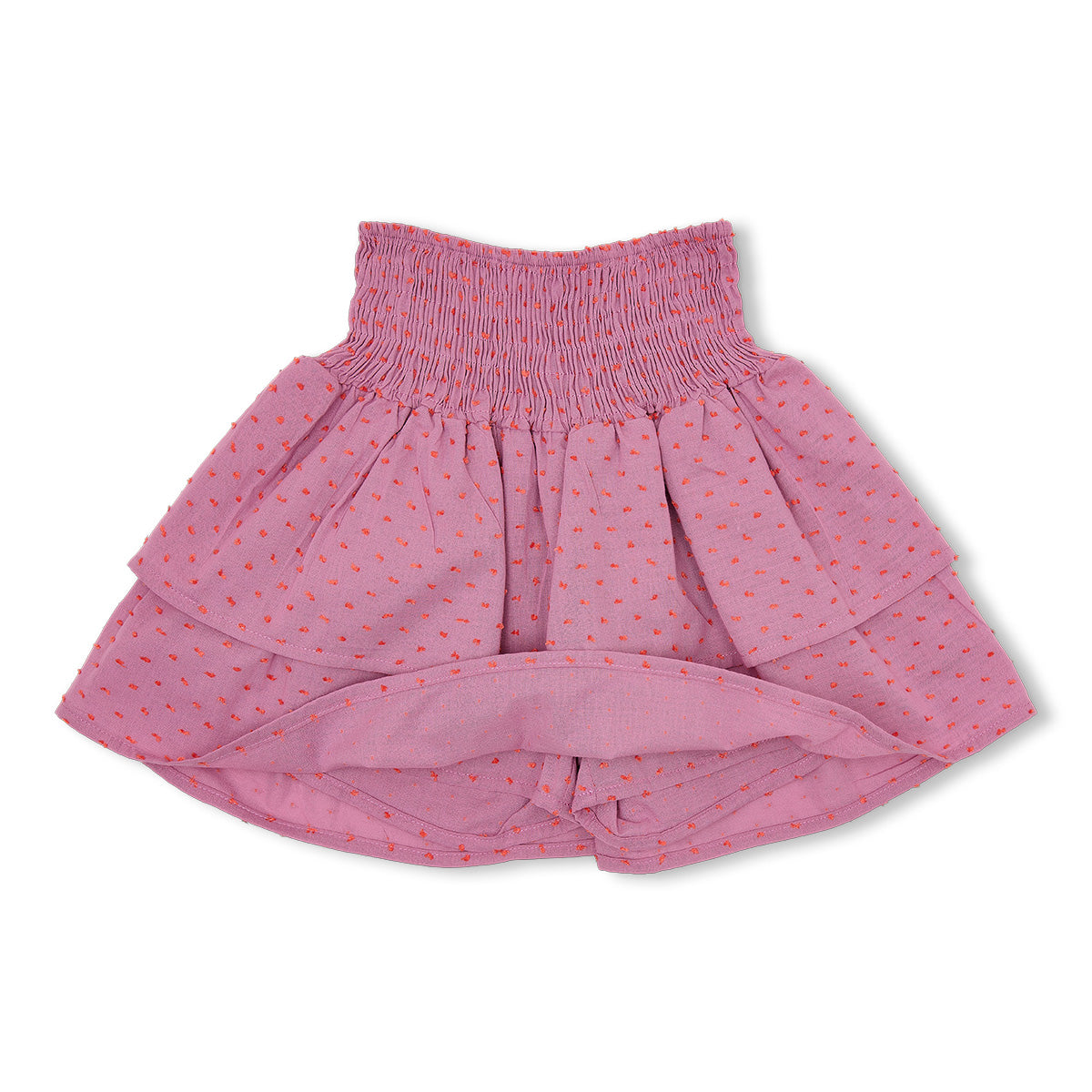 Mini Smock Skirt Plumeti