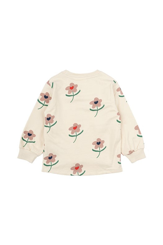 Netty Sweatshirt White Swan