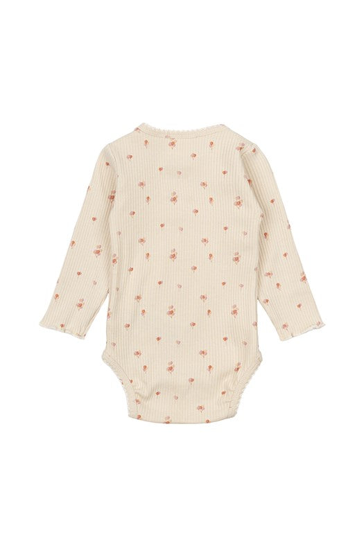 Noella LS Rib Body White Swan