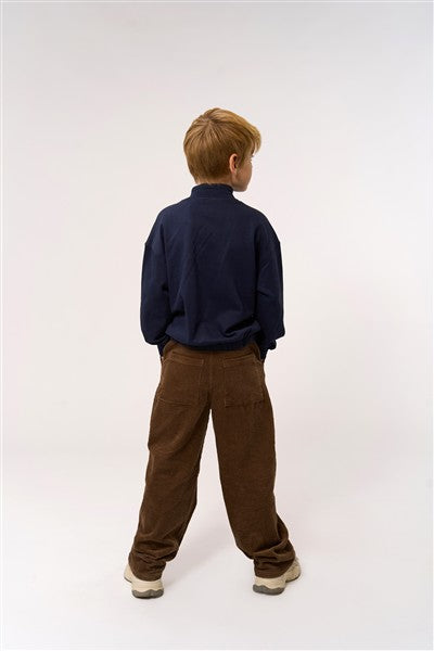 Baggy Corduroy Broek Toffee