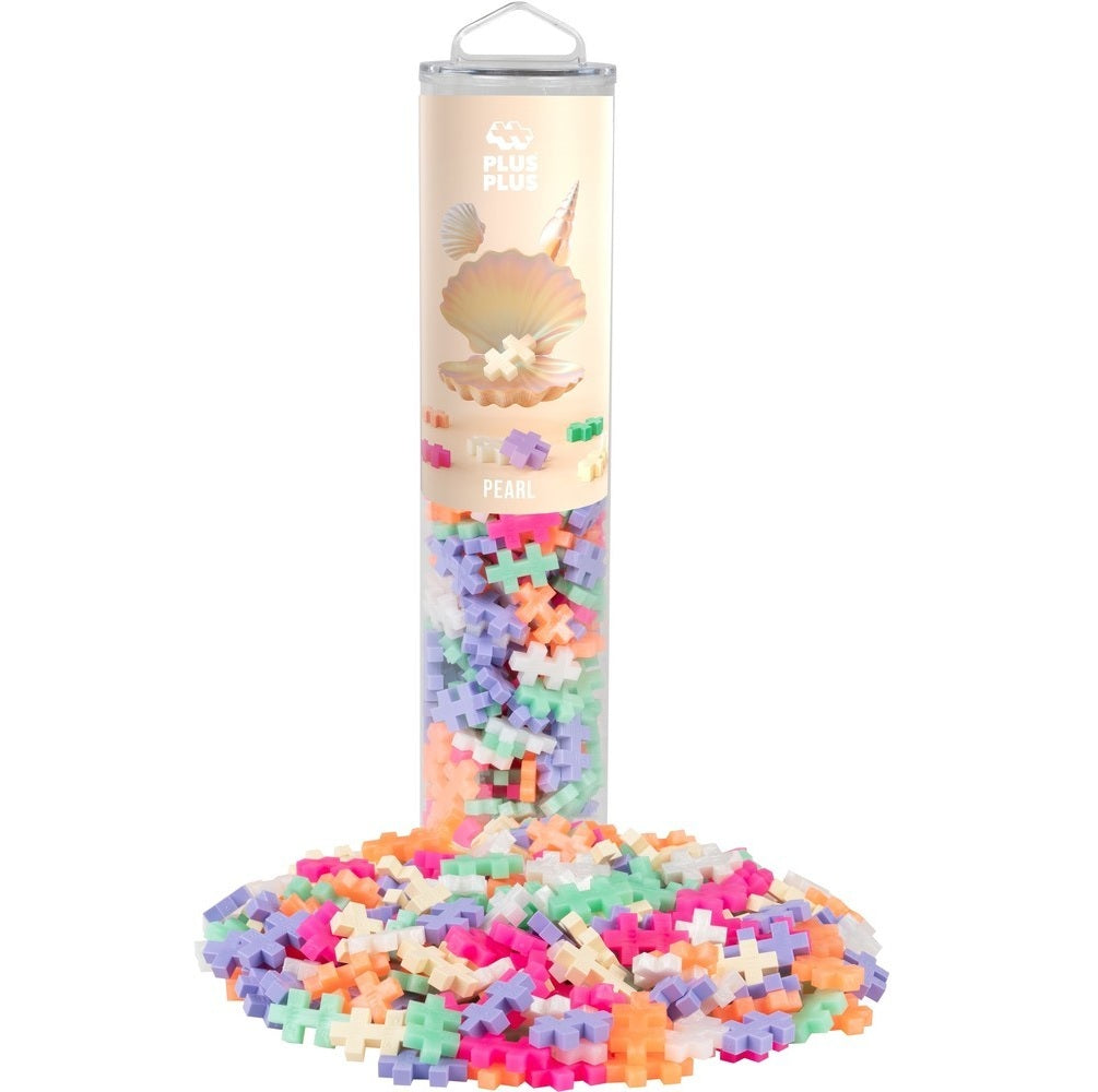 koker met 240 plusplus blokjes met parelmoer effect