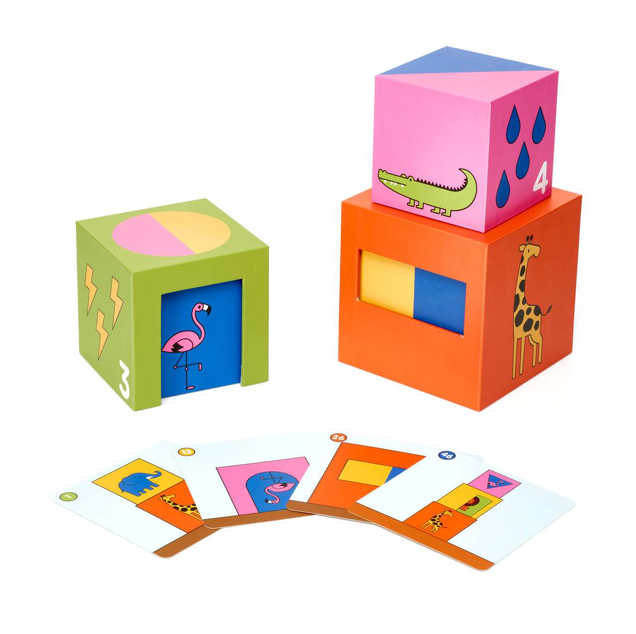 peek a zoo spel van smartgames
