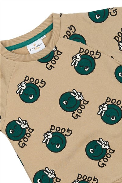 Sweater Phil Humus AOP
