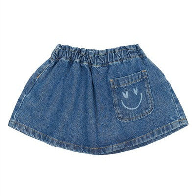 Denim Rok Pida Medium Blue Washed