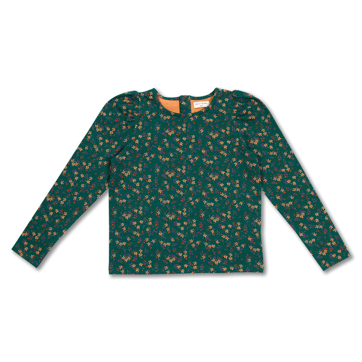 Puff Longsleeve Poppy Flower