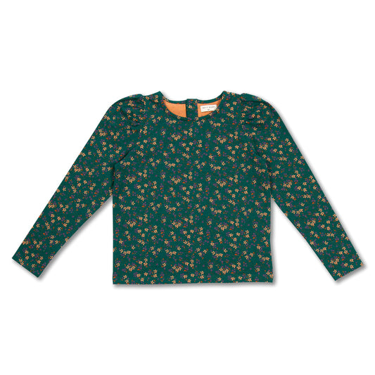 Puff Longsleeve Poppy Flower
