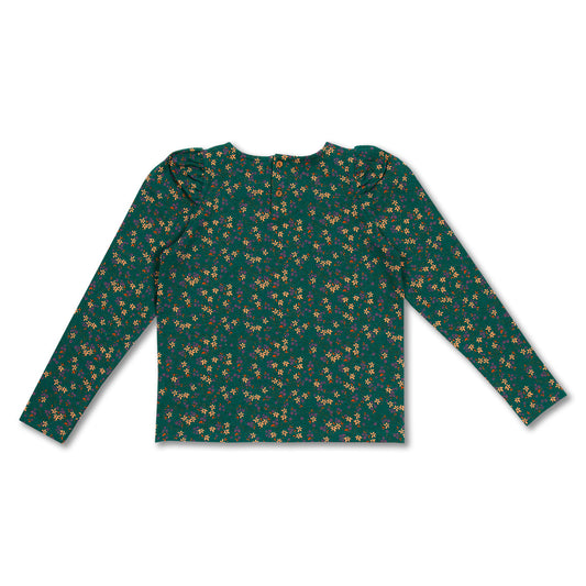 Puff Longsleeve Poppy Flower
