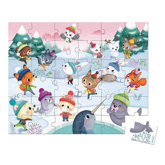 Puzzle Snow Party 36 pcs