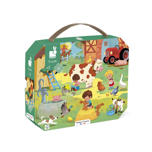 Puzzle A Day at the Farm 24 pcs