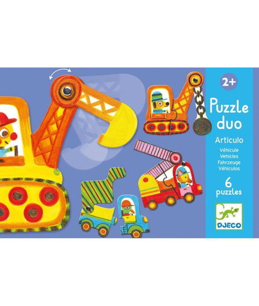 Puzzel Duo Voertuigen