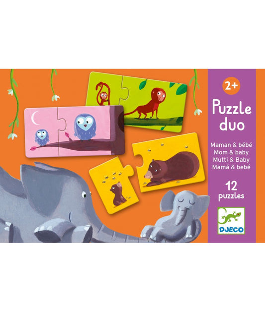 Puzzel Duo Mama & Baby