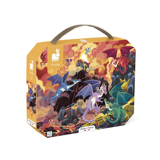 Puzzle Fiery Dragons 54 pcs