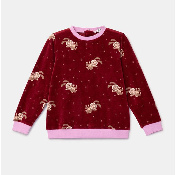 Kinderpyjama met konijnenprint van Woody.
