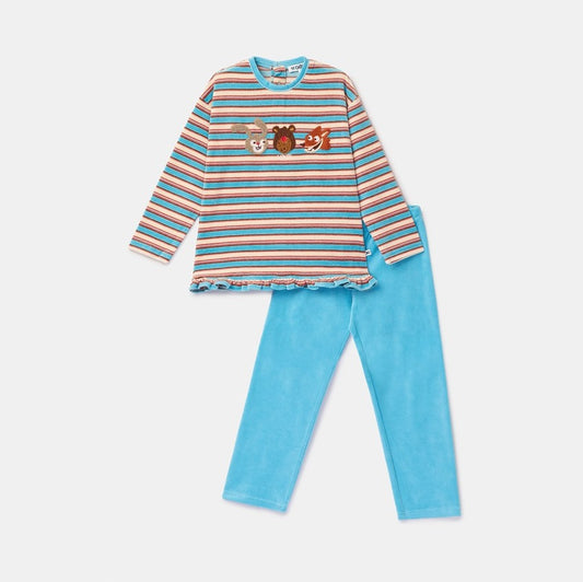Pyjama Animal Trio in velours