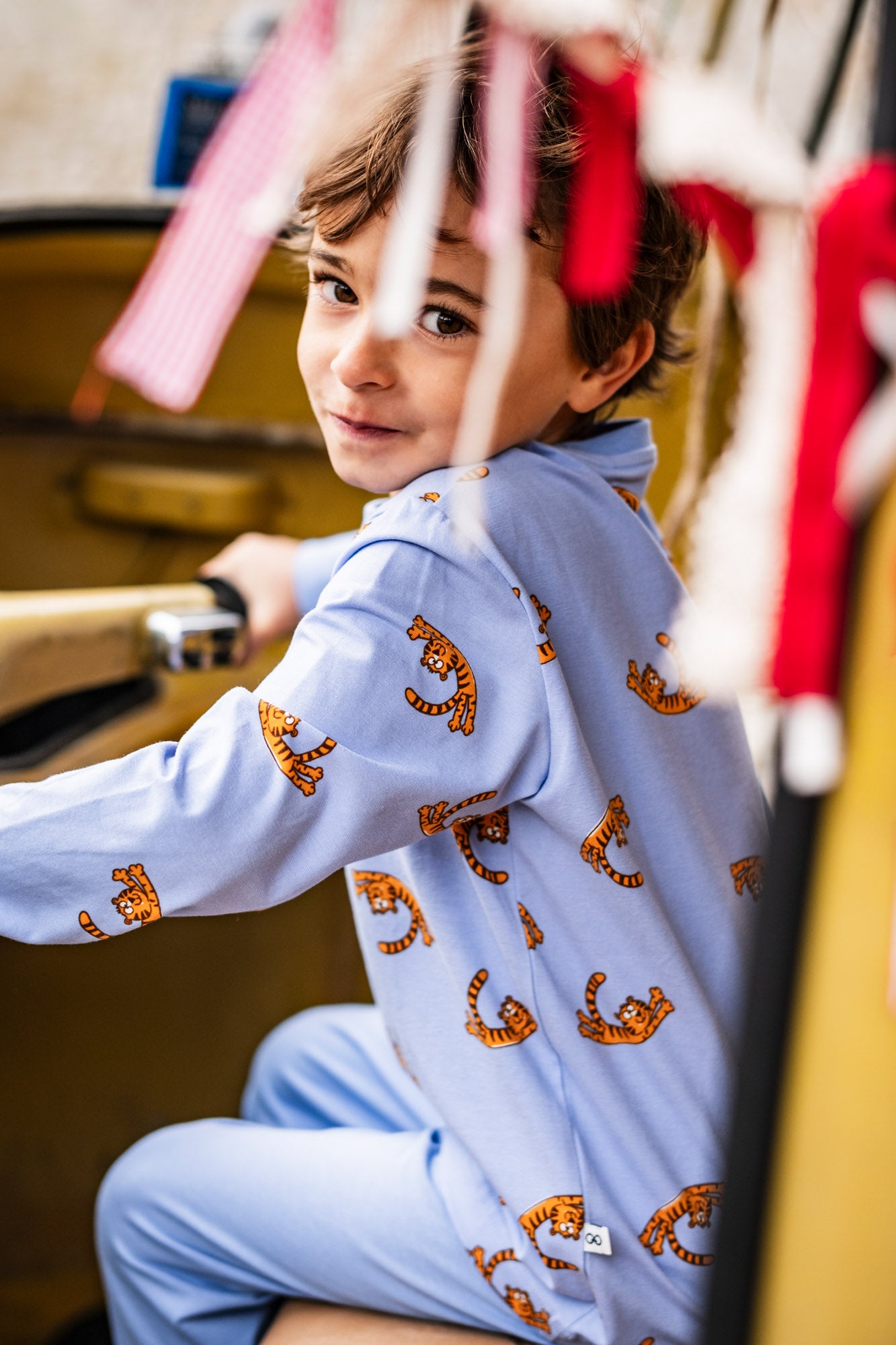 Pyjama LS Tijgerprint