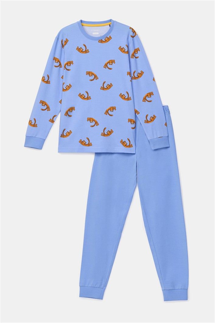 Pyjama LS Tijgerprint