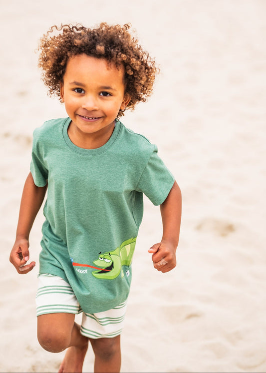 Pyjama SS Kameleon Groen