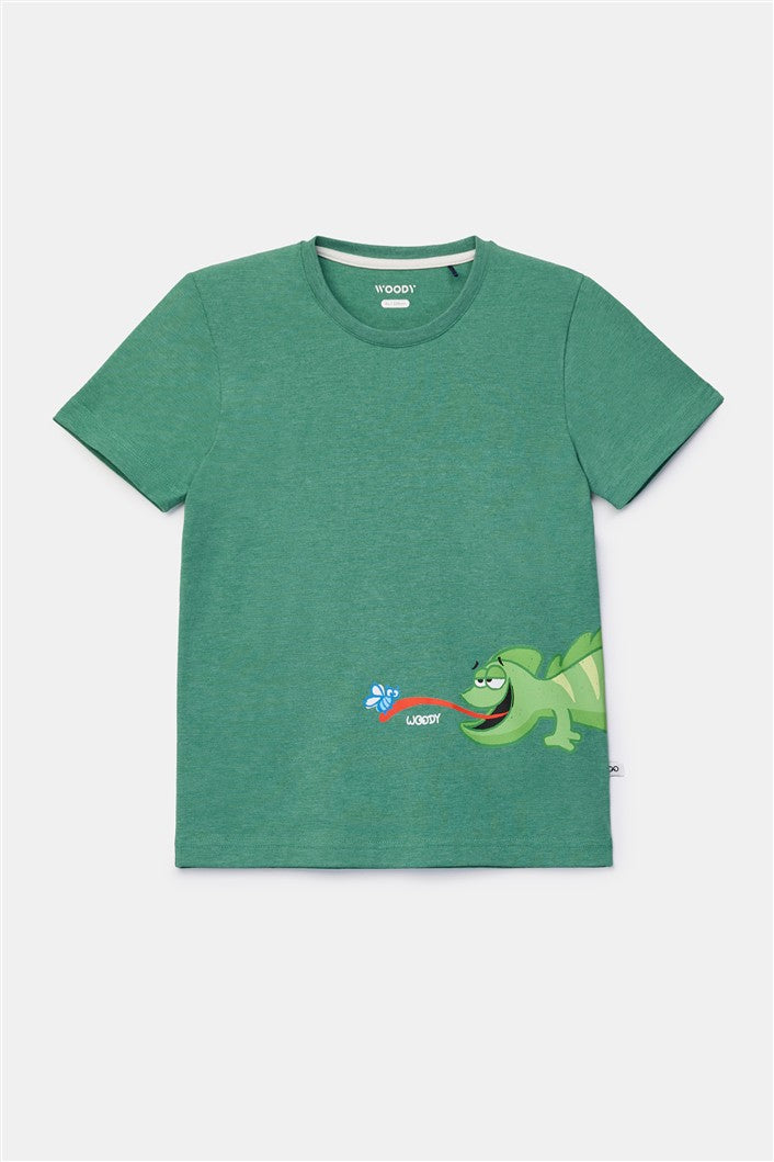 Pyjama SS Kameleon Groen