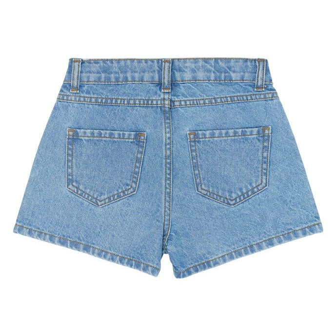 achterzijde kinder jeans short romina van the new