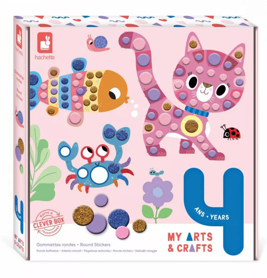 Round Stickers 4y