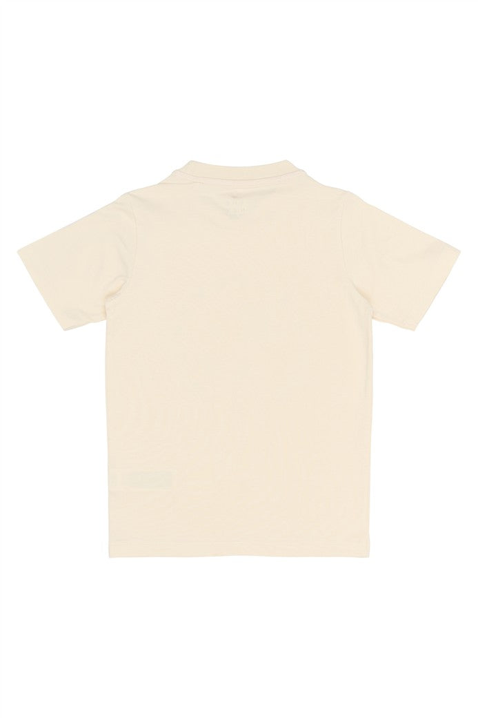 Achterkant wit t-shirt