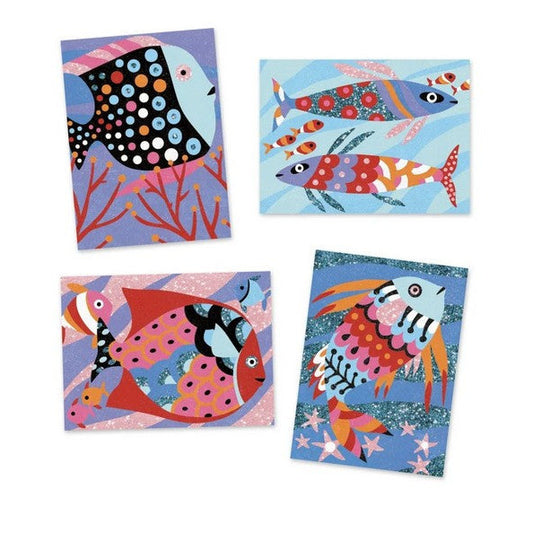 inhoud platen crea kit fish rainbows