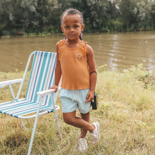 Short Chambray Sunlit Blue