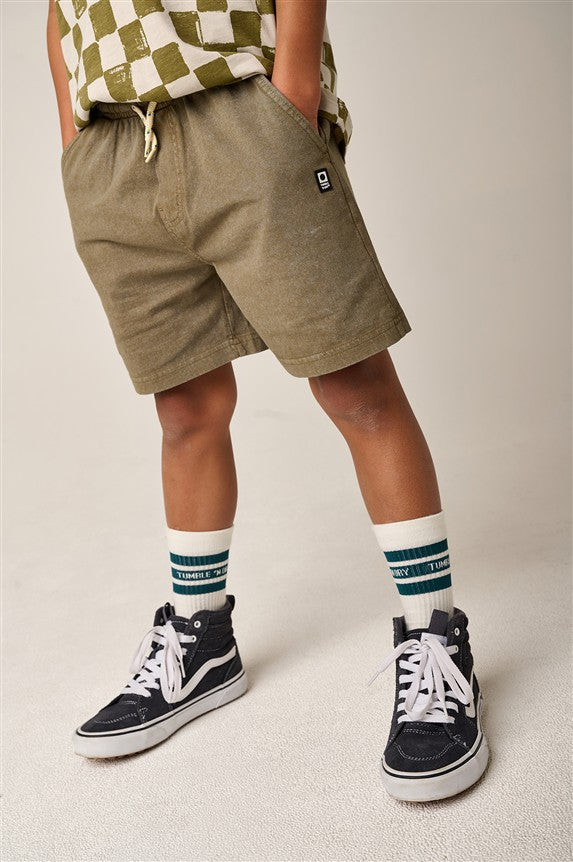 Short Shoreline Military Olive
