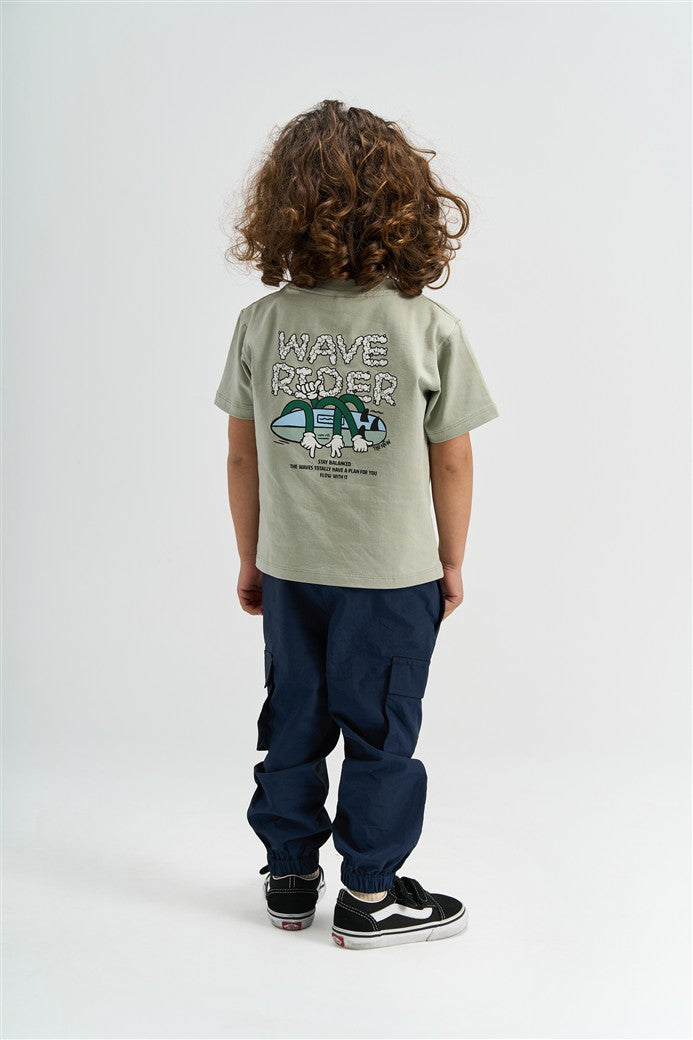 Sigurd Tshirt Aqua Gray