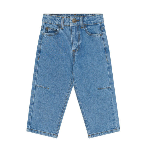 voorzijde silvio barrel jeans voor peuter jongens
