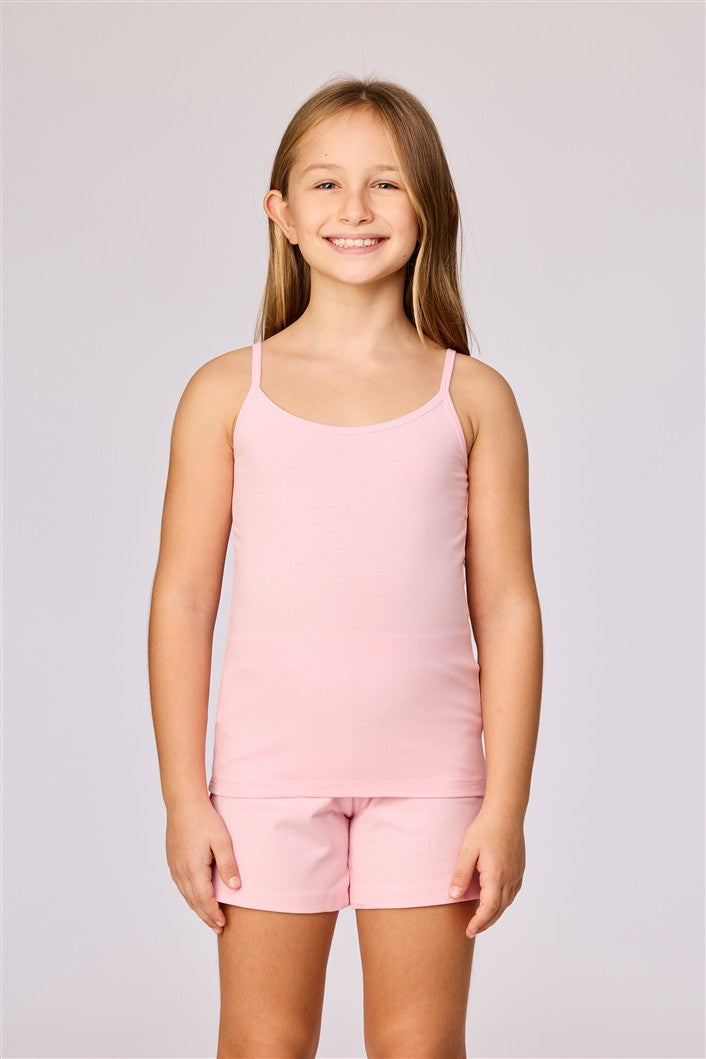 Meisjes Singlet Lichtroze