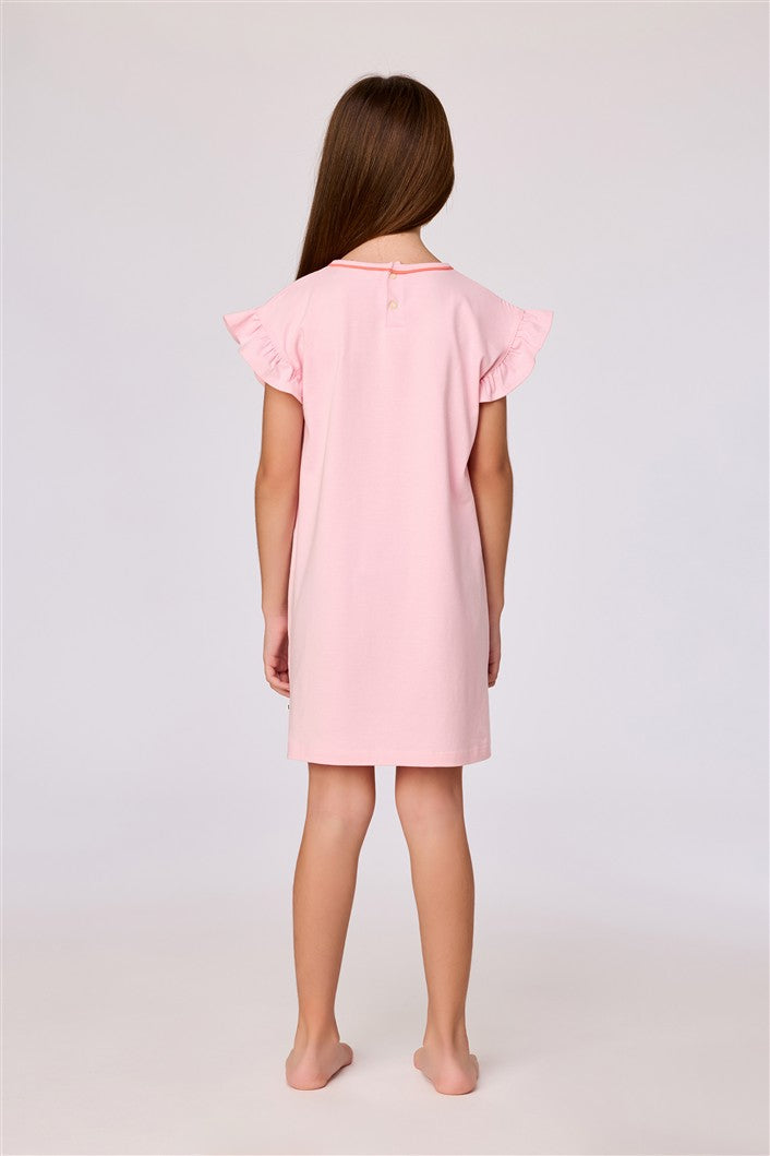 Slaapkleedje Giraf Lichtroze