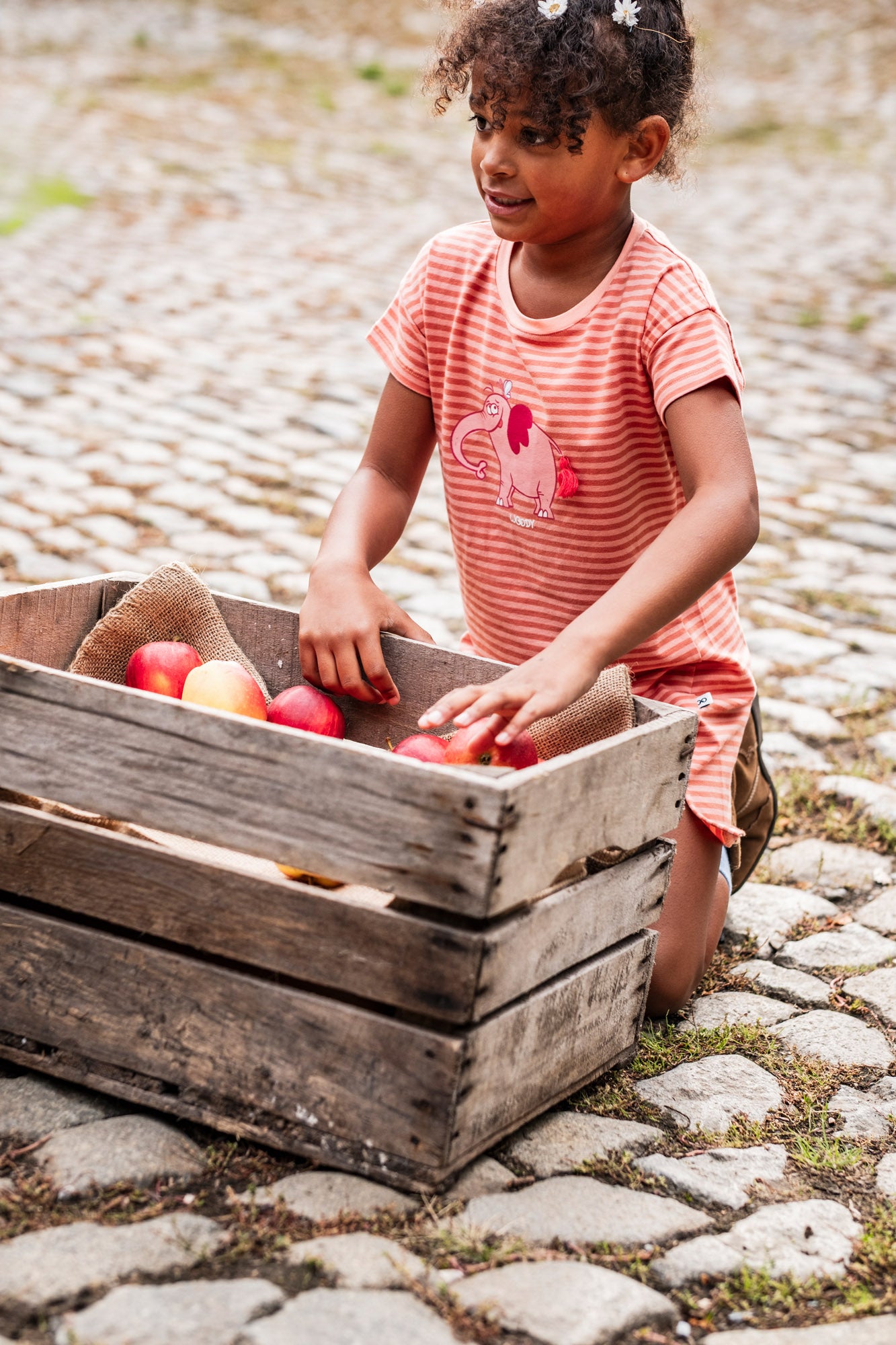 Slaapkleedje Olifant Streep