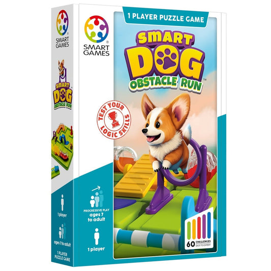Smart dog obstacle run