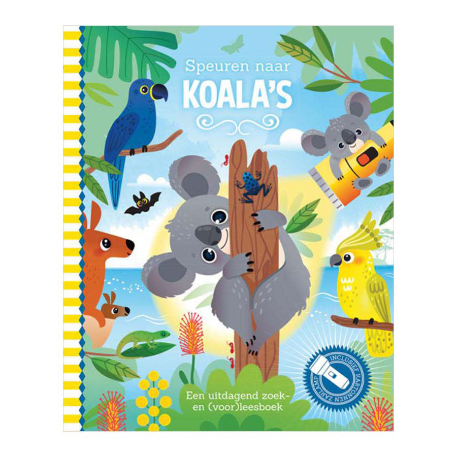 front speuren naar koala's